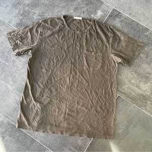 INDUSTRY OF ALL NATIONS Iron Vinegar 8 Dips Olive Green Gray Cotton T-Shirt